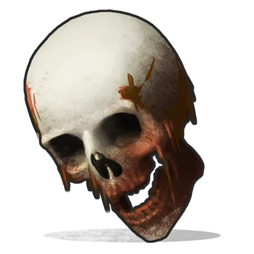 image of rust item Human Skull