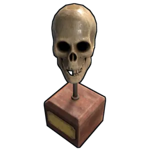RUST skull trophy
