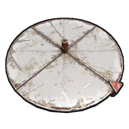image of rust item Spinning wheel