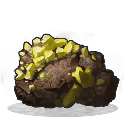 image of rust item Sulfur Ore