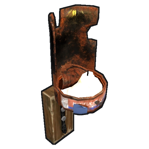 image of rust item Tuna Can Lamp