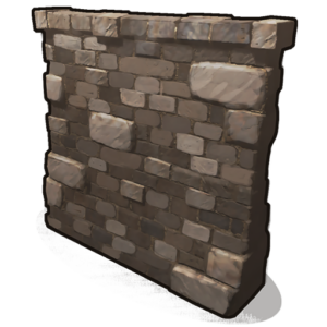 RUST High External Stone Wall