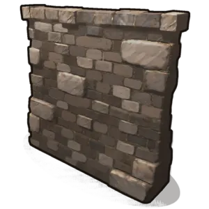 RUST High External Stone Wall