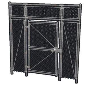 RUST Chainlink Fence Gate