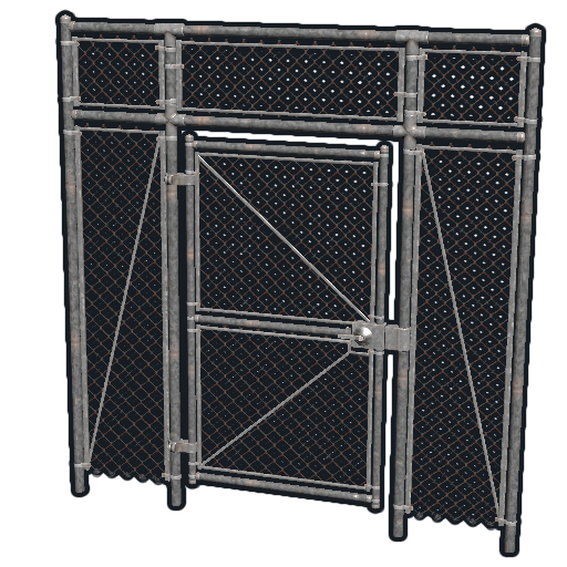 image of rust item Chainlink Fence Gate