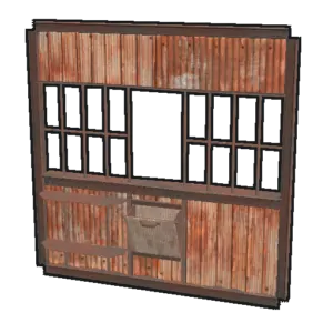 RUST Metal Shop Front