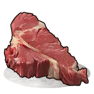 RUST Raw Wolf Meat