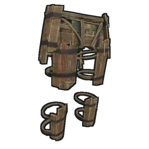 RUST Wood Armor Pants