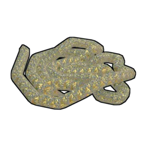 Rust decorative tinsel
