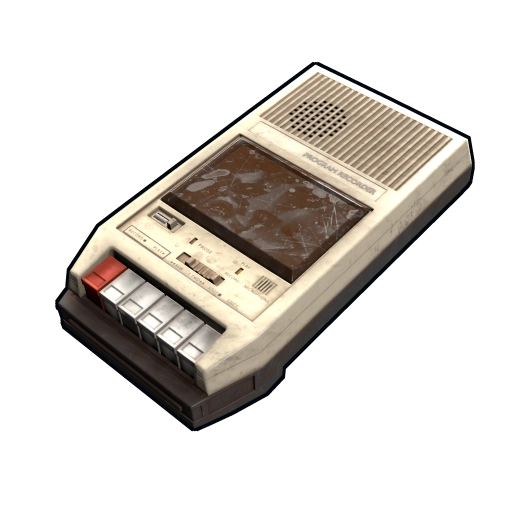 image of rust item Cassette Recorder