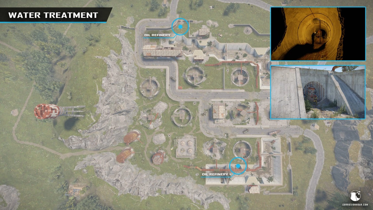 RUST Oil Refinery Guide Corrosion Hour