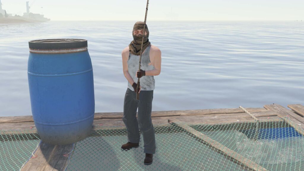 The Fisherman RUST Mission NPC