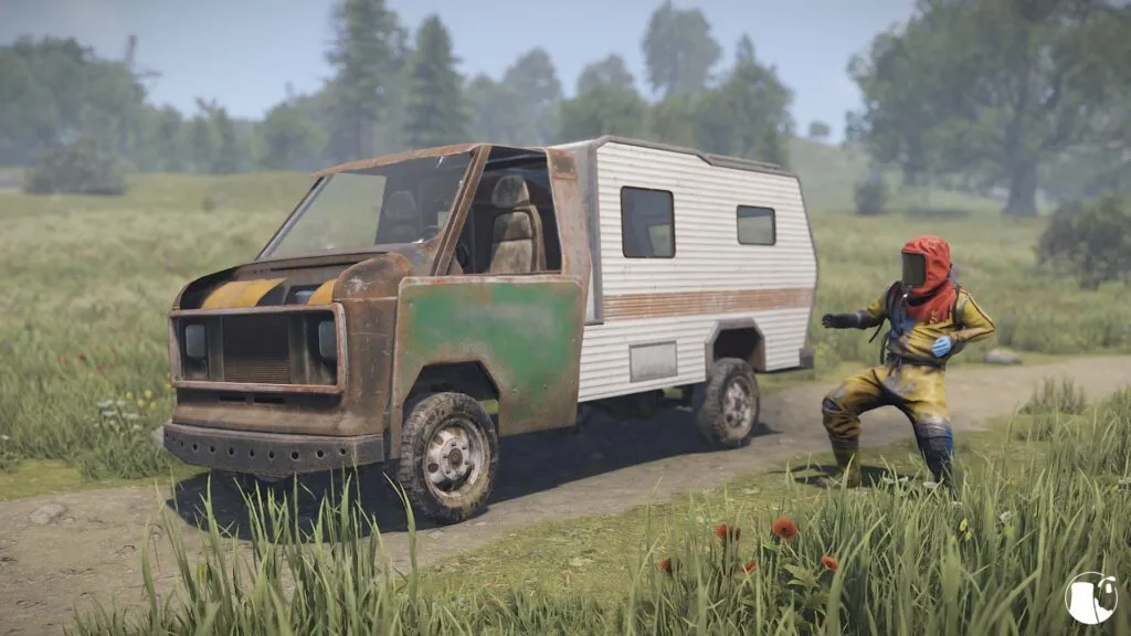 Three socket vehicle with camper