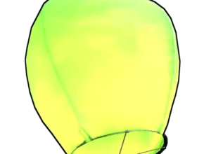 RUST Green Sky Lantern