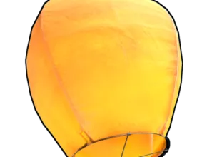 RUST Orange Sky Lantern