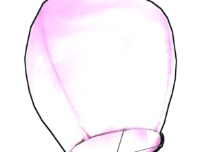 RUST Purple Sky Lantern