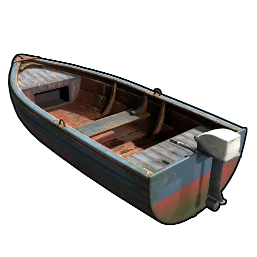 image of rust item Rowboat