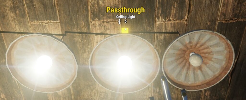 Ceiling Light Passthrough