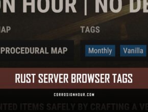 RUST Server Browser Tags