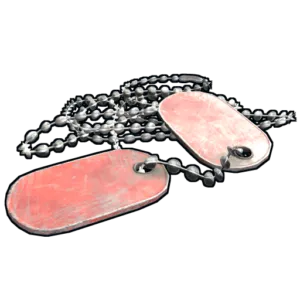 RUST Red Dog Tags