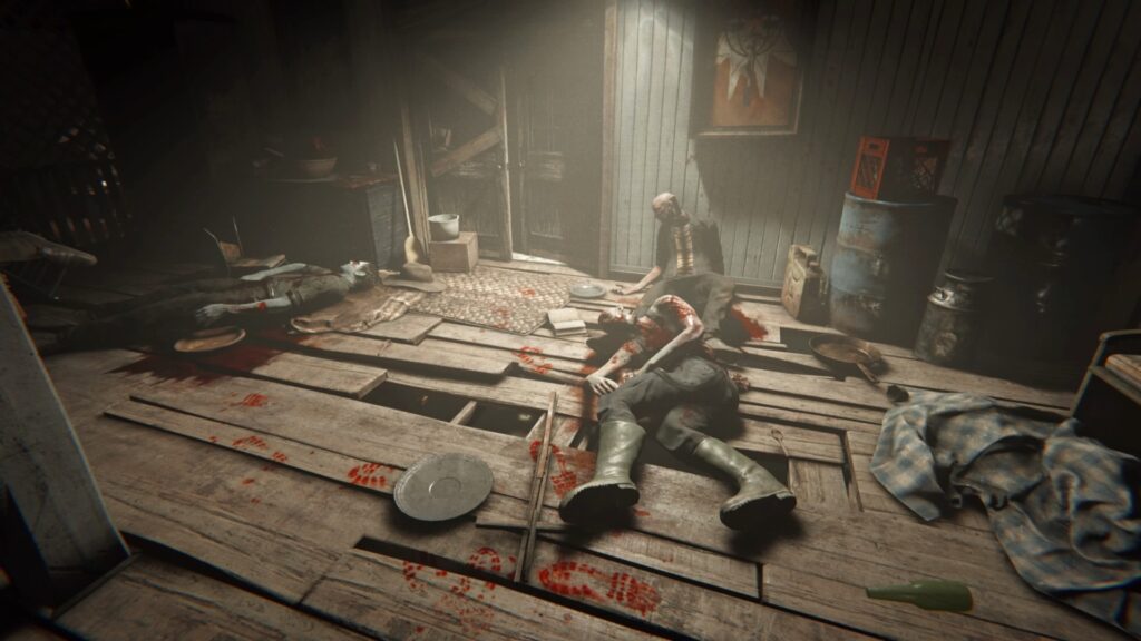 Outlast 2 - Dead Bodies in the Cabin