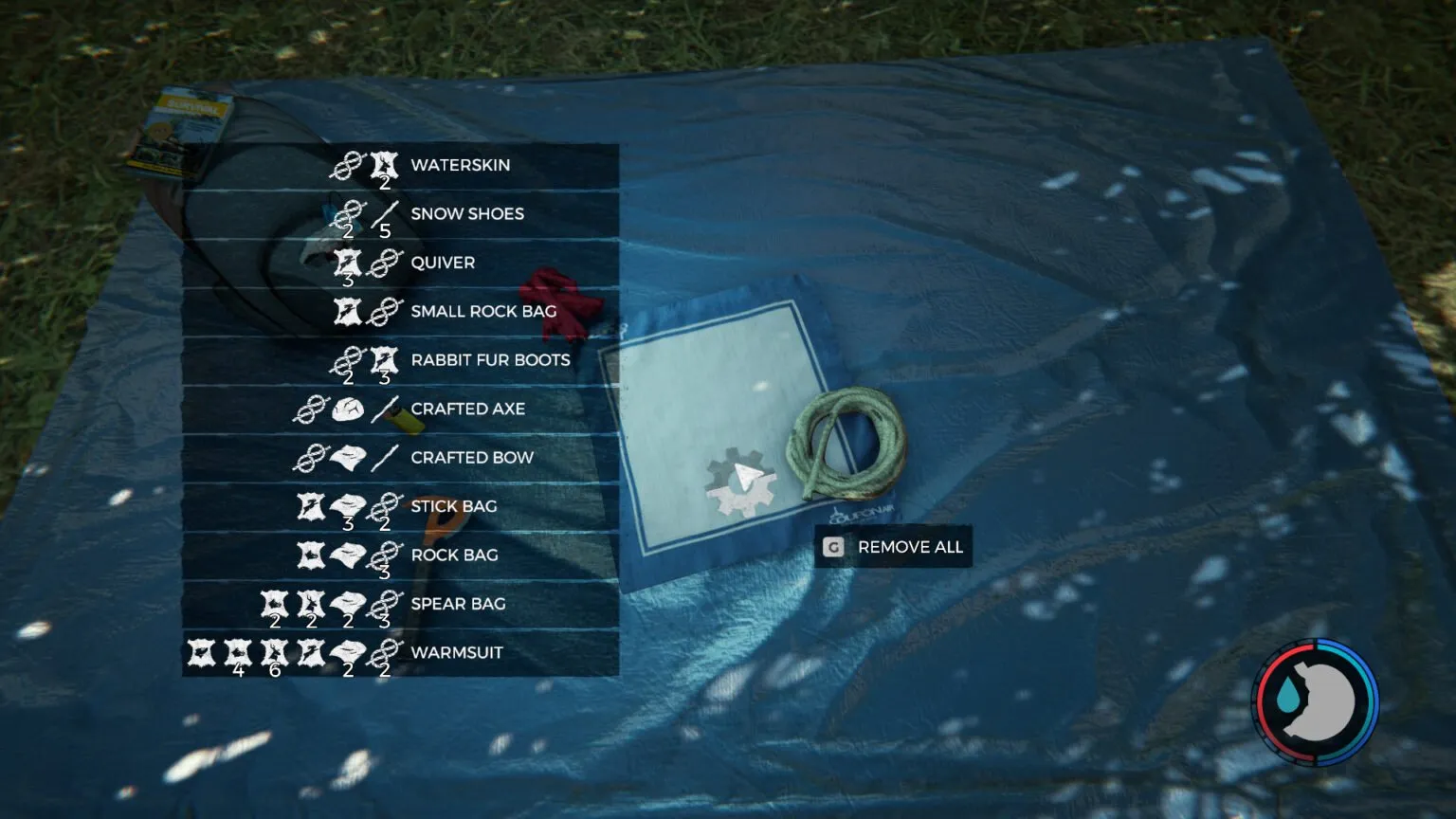 The Forest How to Get and Use Rope Corrosion Hour