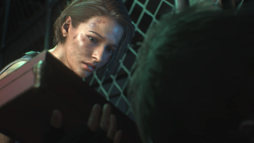 Resident Evil 3 — Jill staring down