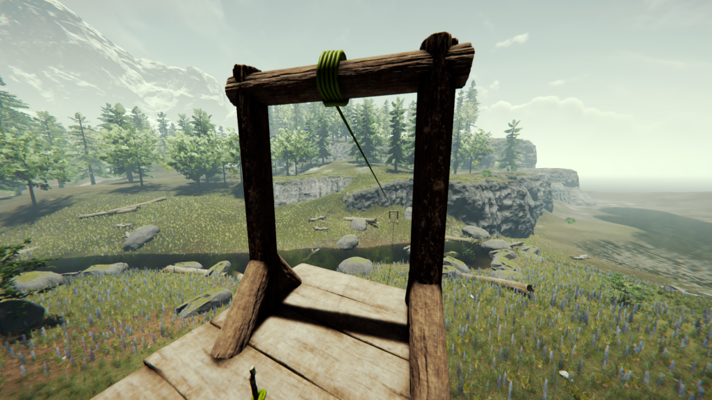 The Forest How to Use a Zipline Corrosion Hour