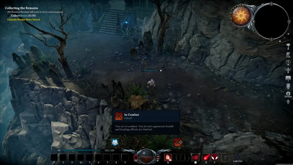 V Rising In Combat