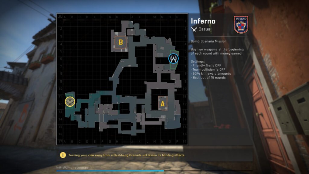 CS:GO — Inferno Map