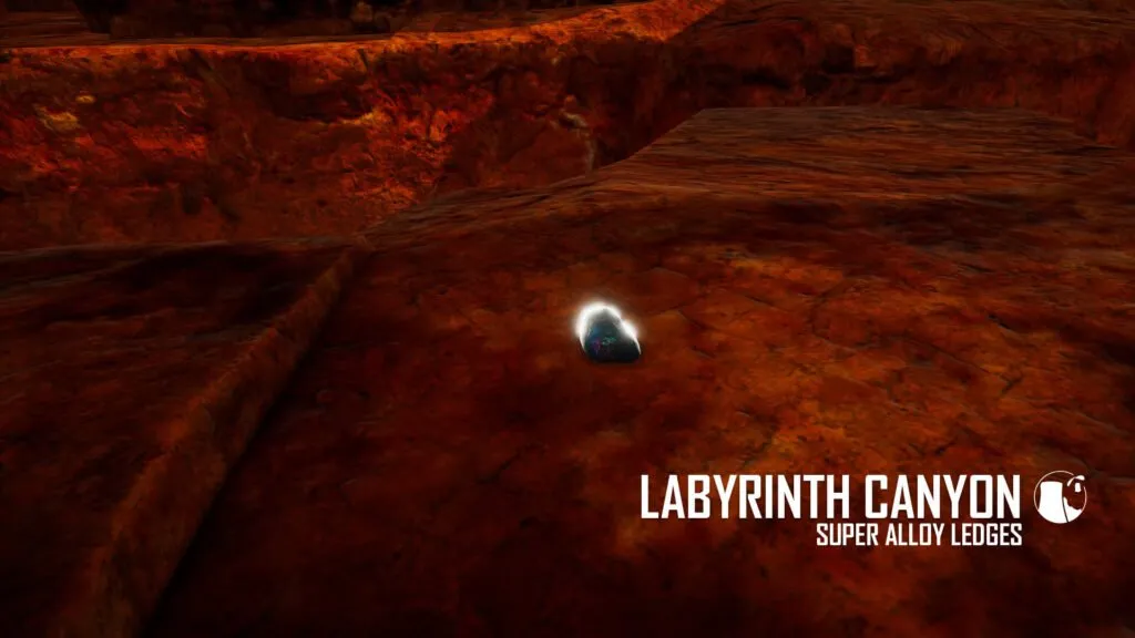 The Planet Crafter Labyrinth Canyon super alloy ledges