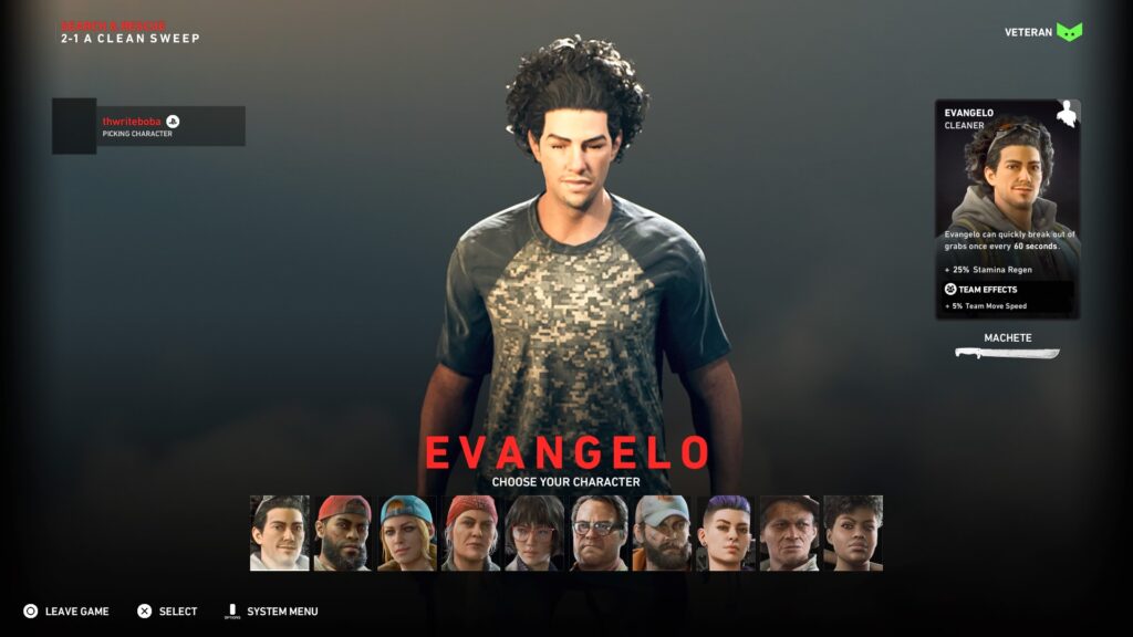 Back 4 Blood: Evangelo