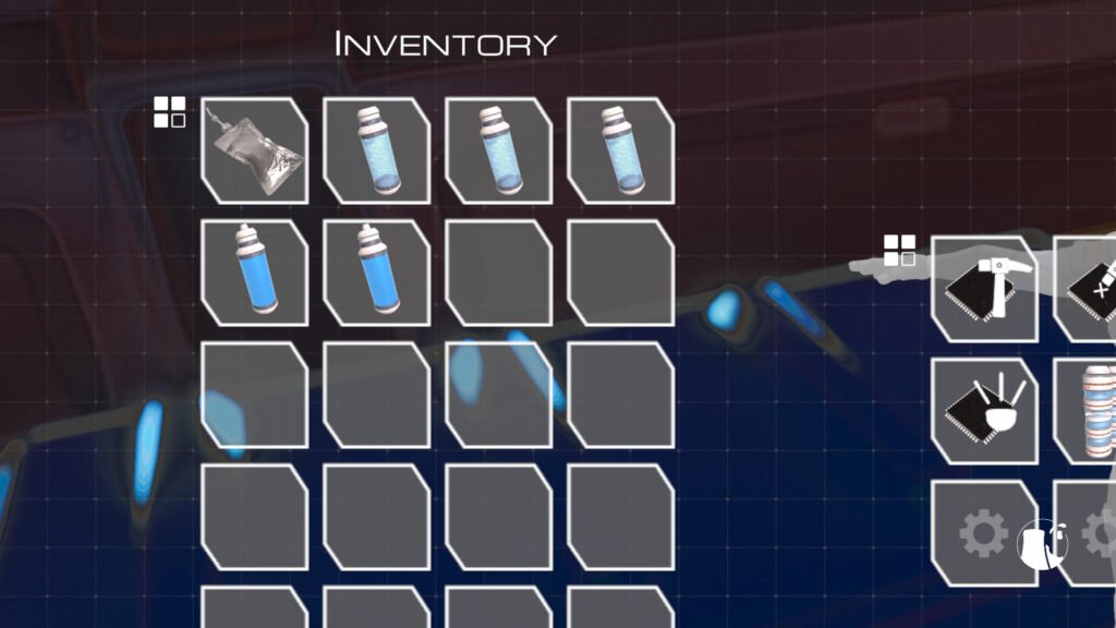 Planet Crafter carry extra oxygen, water and food