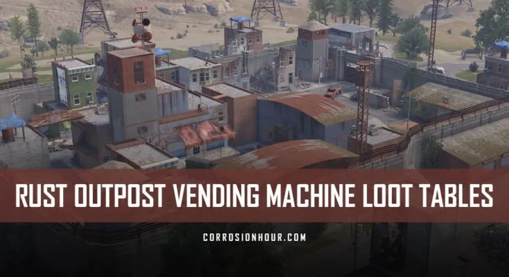 RUST Outpost Vending Machine Loot Tables