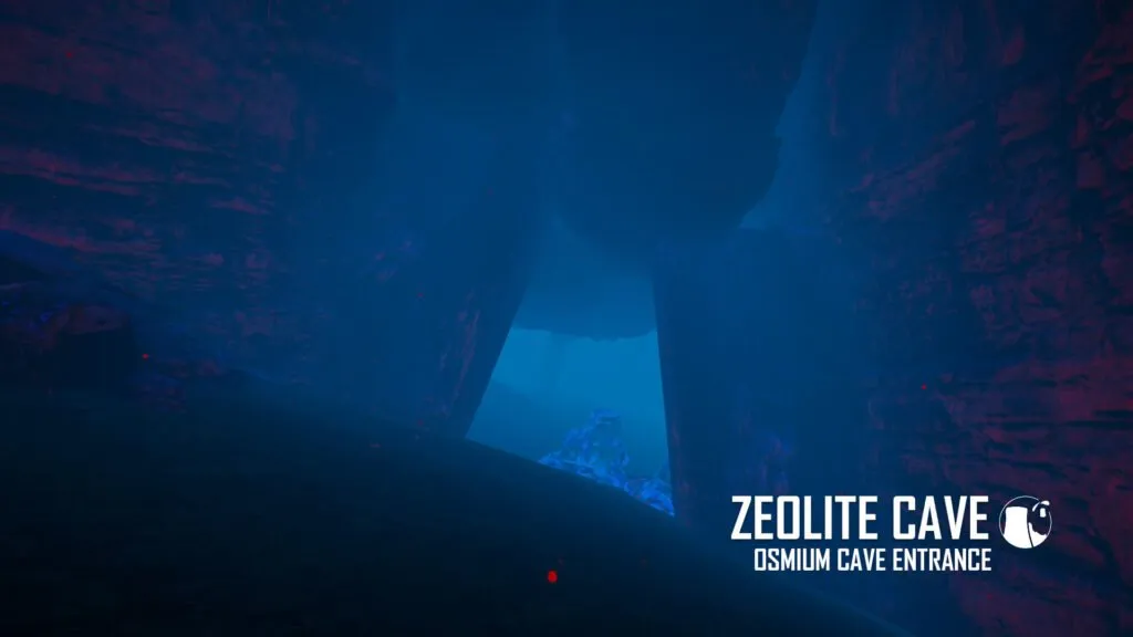 Planet Crafter Zeolite Cave Osmium cave entrance