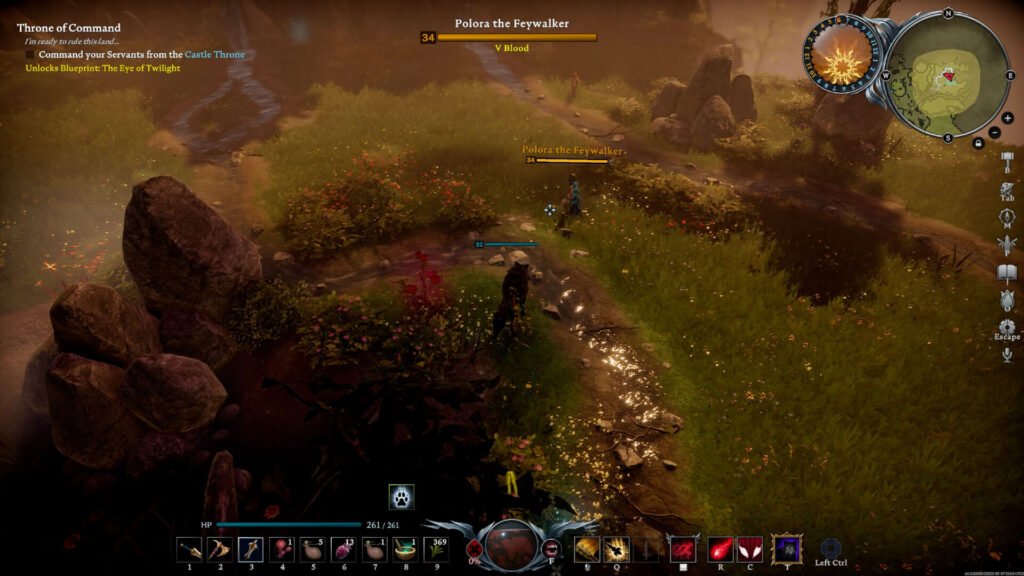 V Rising Polora the Feywalker passive