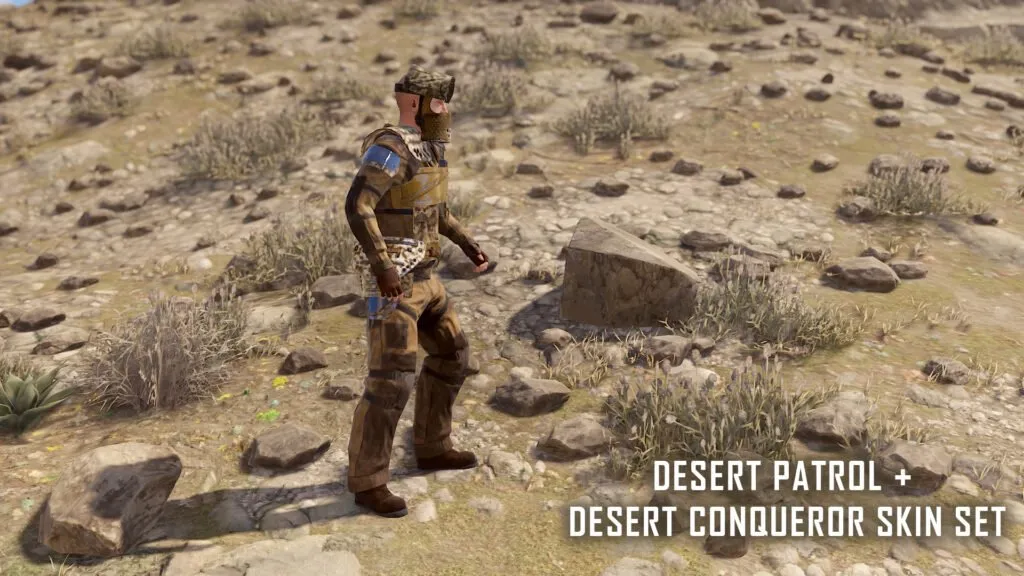 Desert Patrol & Desert Conqueror Skin Set — Side View