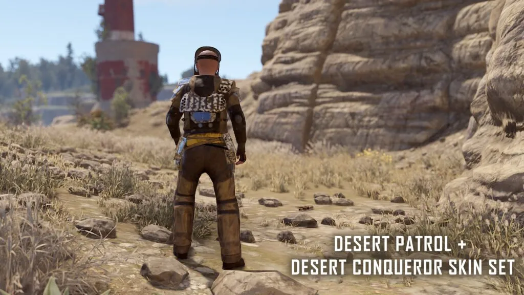 Desert Patrol & Desert Conqueror Skin Set — Rear View