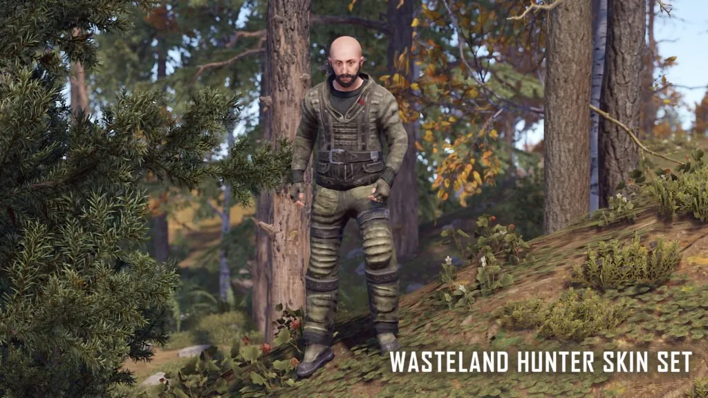Wasteland Hunter RUST Skins — Front View