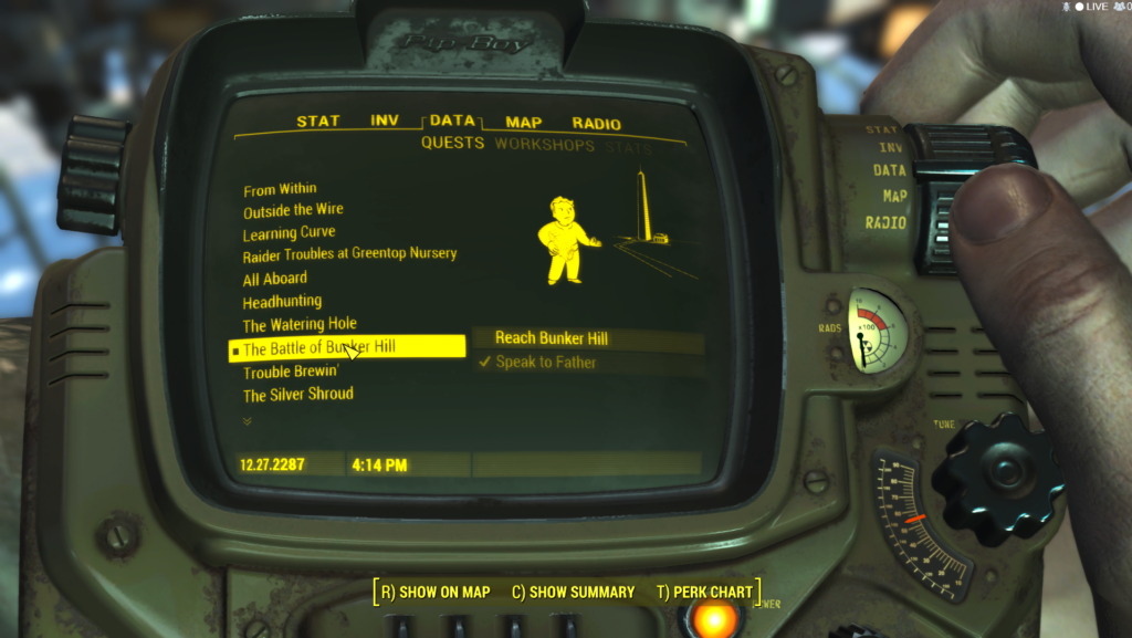Fallout 4 — Pip-Boy Data