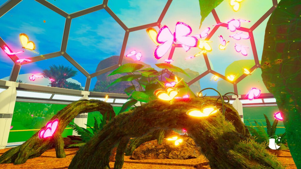 Planet Crafter Lore & Automation Update golden butterflies