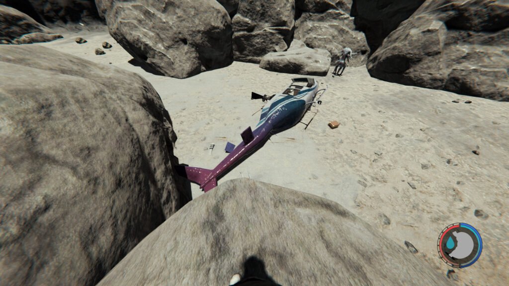 The Forest — Find the Machete in the Helicopter Wreck