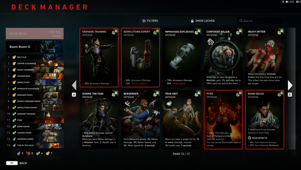B4B Best Explosives Expert Deck