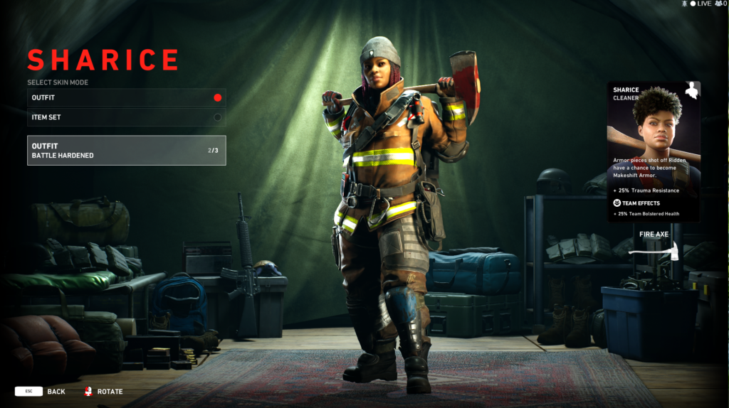 B4B Best Melee Build Sharice
