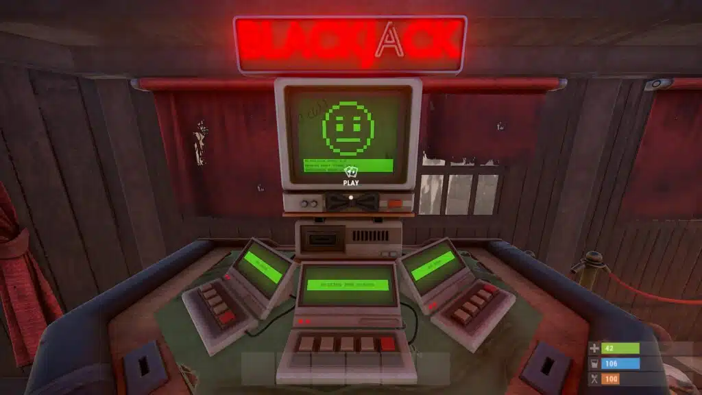 Select a Blackjack Terminal