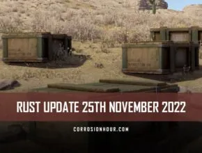 RUST Update 25th November 2022