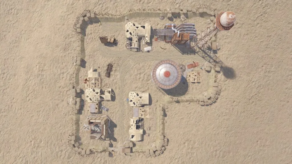 RUST Abandoned Military Monument Layout A