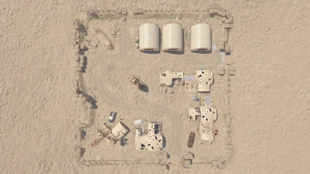 RUST Abandoned Military Monument Layout B