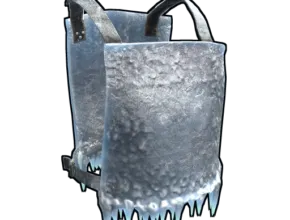 RUST Ice Metal Chest Plate
