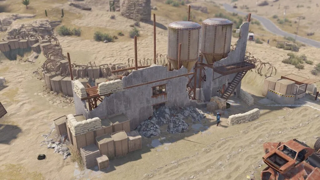RUST Abandoned Military Base Concrete Ruin 3